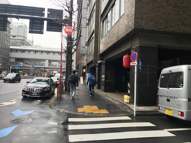 川岸会館の駐車場