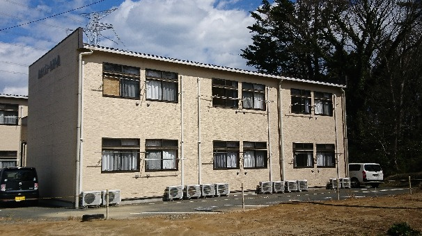 家具、電化製品付き、水道料込、ハイツフォーレストの外観|外観は落ち着いています