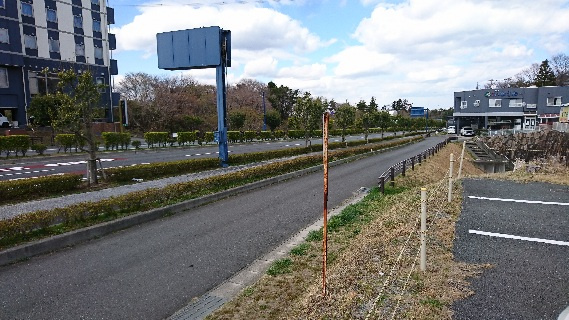 家具、電化製品付き、水道料込、ハイツフォーレストの周辺|主要道路に面しています。