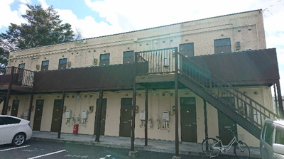 【外観】 | 家具、電化製品付き、水道料込、ハイツフォーレスト | 落ち着いた雰囲気の外観です