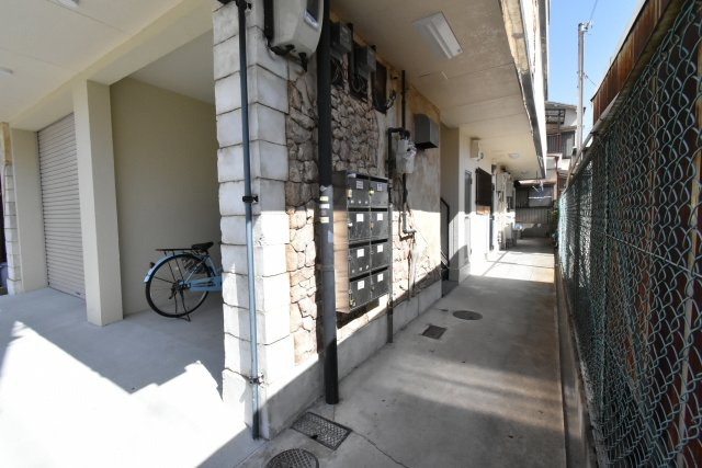 ラメゾンミナトの駐車場