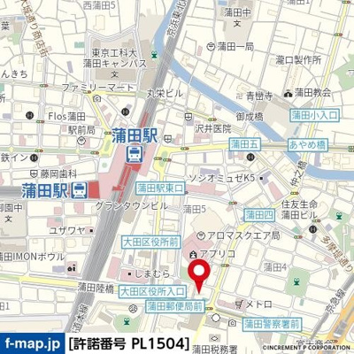 【地図】 | リクレイシア蒲田