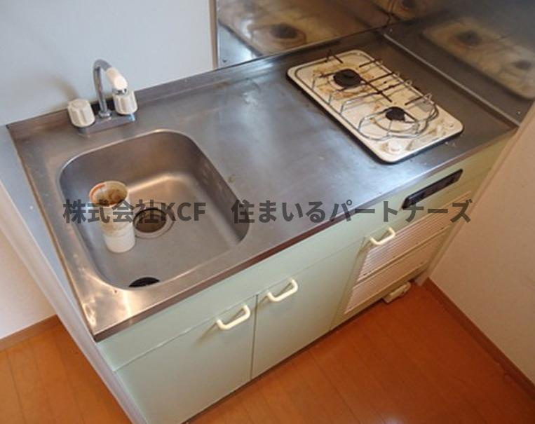 リブレア宮ノ陣B棟のキッチン|きれいなキッチンです