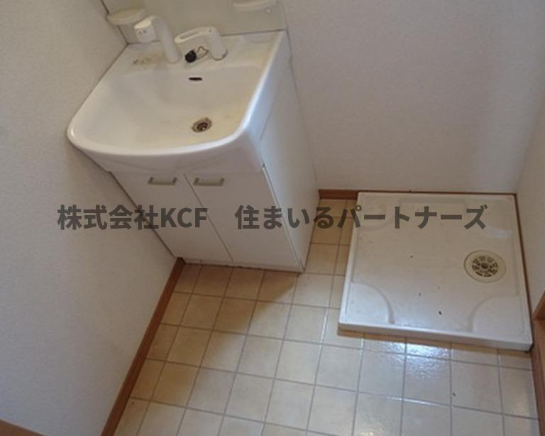 リブレア宮ノ陣B棟の洗面所|使いやすい洗面所です