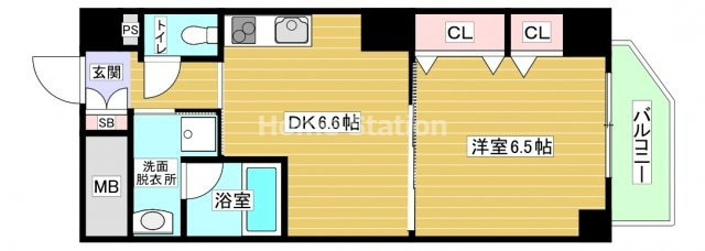 【間取り】 | プリマベラ福島