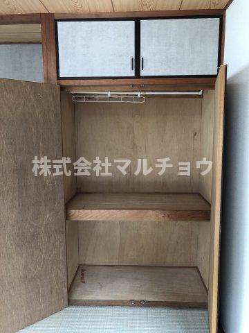 日野マンションの収納|収納のためのスペースです