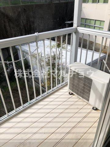 日野マンションのバルコニー|バルコニーがあります