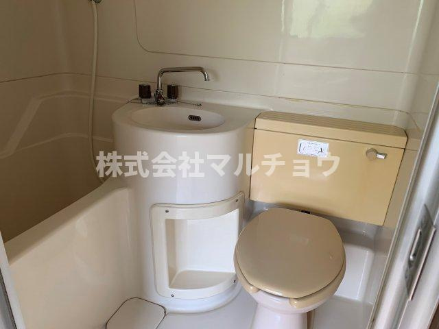 日野マンションのトイレ|シンプルで使いやすいトイレです