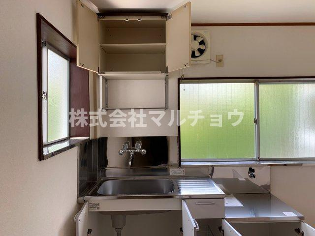 日野マンションのキッチン|使いやすいキッチンです