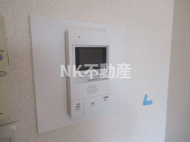 【セキュリティ】 | リバーサイド金岡五番館（久宝寺口賃貸） | モニターフォンです