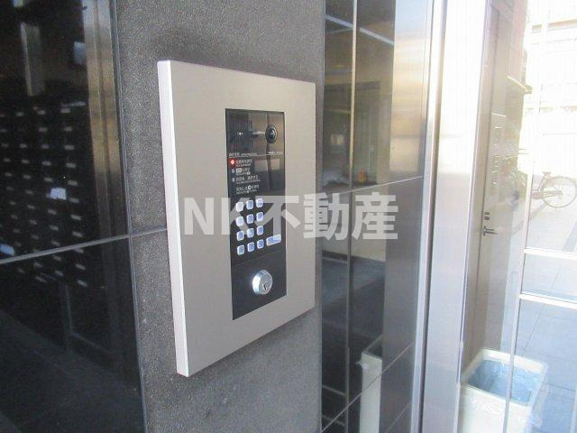 【セキュリティ】 | リバーサイド金岡五番館（久宝寺口賃貸） | オートロック付きです