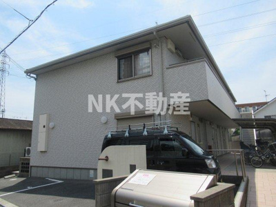 【外観】 | アーレント（河内花園賃貸） | 外観は落ち着いています