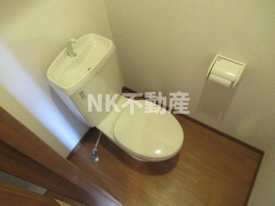 【トイレ】 | アーレント（河内花園賃貸） | 落ち着いたトイレです