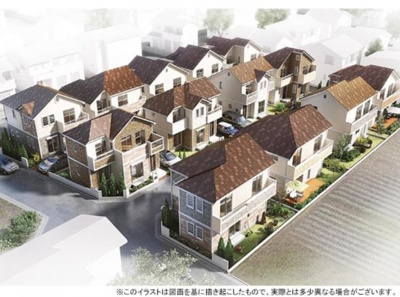 【外観パース】 | スマイルタウン立川38期