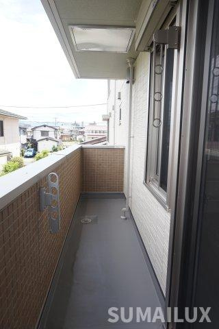 ソシア　サンエイトのバルコニー