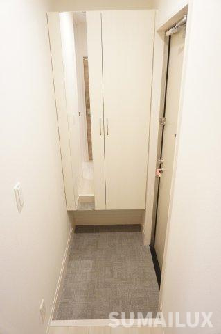 ソシア　サンエイトの玄関