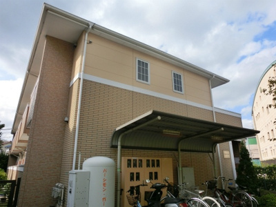 【外観】 | パーシモンガーデン | パーシモンガーデン　木造2階建て　南向きの２階建てです