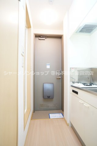 オアシス谷津の玄関