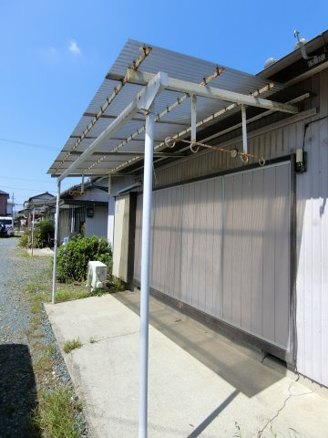 楊子町戸建59の庭