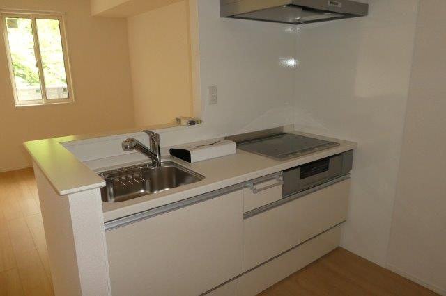 ザルツブルグ中林のキッチン|3口ＩＨコンロ付きシステムキッチン