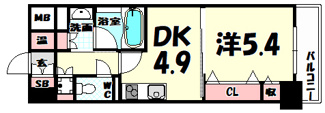 【間取り】 | レジディア神戸磯上