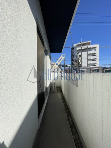 フェリオ川越のバルコニー