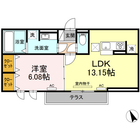 【間取り】 | グランディール緑丘