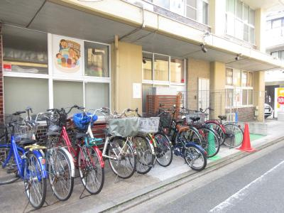 大建ビル　のその他共用部分|一階に駐輪場