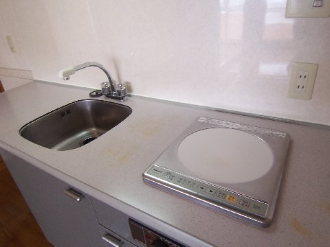 【キッチン】 | フレグランス徳山 | ＩＨクッキングヒーターです。