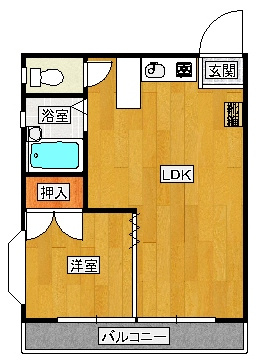 【間取り】 | フレグランス徳山