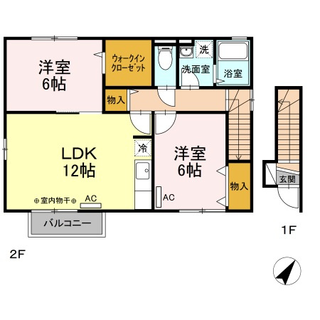 ベルメゾンの間取り