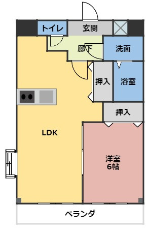 メゾン・ド・ルミエールの間取り