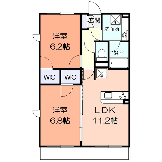エトワールの間取り