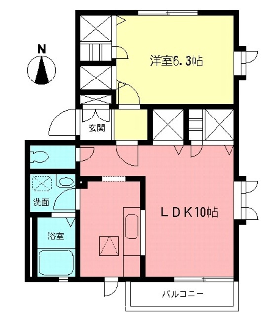 ポワールの間取り