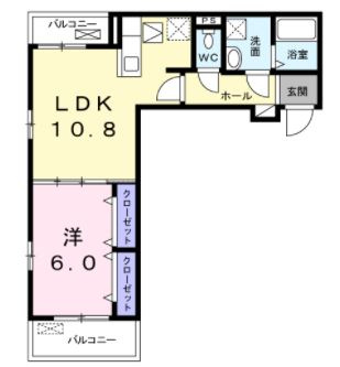 クレール　パルの間取り