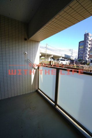 アレイⅡ【キャッシュバック対象物件】のバルコニー|落ち着いた時間を過ごせるバルコニーです