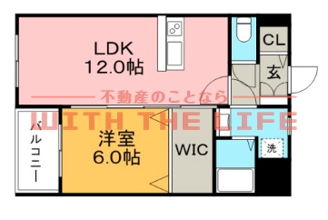 アレイⅡ【キャッシュバック対象物件】の間取り