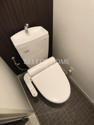 【トイレ】 | コーポリヲ | ゆったりとした空間のトイレです