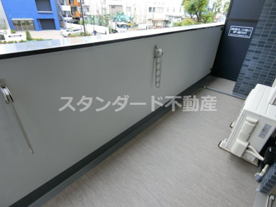 【バルコニー】 | プレサンス大阪天満リバーシア