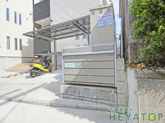 【外観】 | 敷地内ゴミ置き場