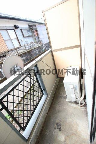 ラケットクラブのバルコニー|バルコニー付きです