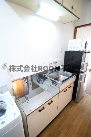 ラケットクラブのキッチン|お料理しやすいキッチンです