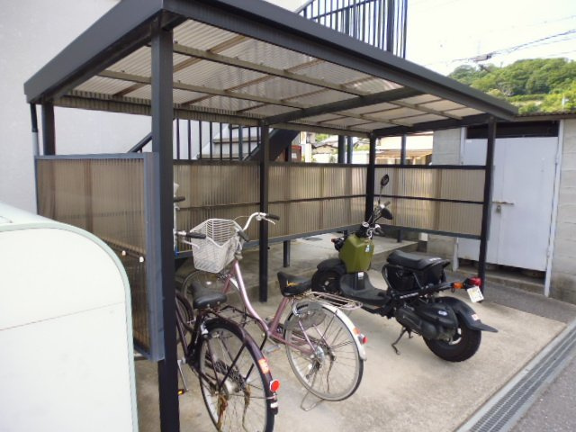 倉敷市連島町西之浦のアパートのその他共用部分|駐輪場