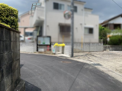 【前面道路含む現地写真】 | 大津市坂本3丁目5　新築分譲