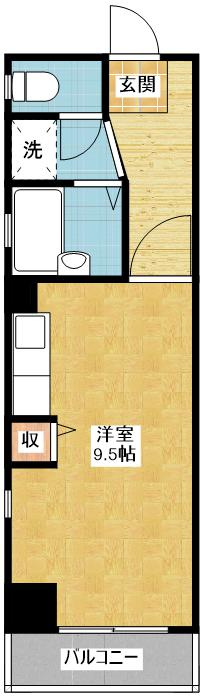 アーバンドエル新栄｜名古屋市の賃貸ならMy賃貸の間取り|アーバンドエル新栄
