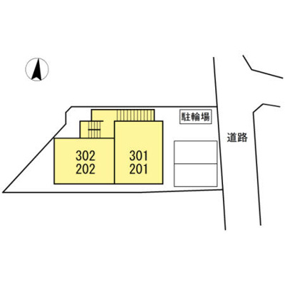 【区画図】 | シャーメゾン此花