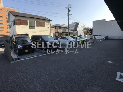 【駐車場】 | キャッスルハイツ美合駅前 | 駐車スペースもあります