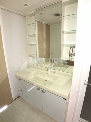 【独立洗面台】 | キャッスルハイツ美合駅前 | 独立洗面台です