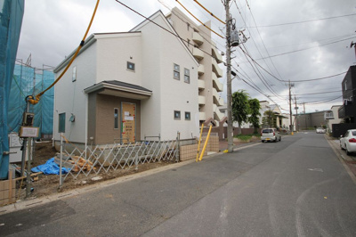 【前面道路含む現地写真】 | 高州2丁目4棟現場　1号棟 | 6月5日撮影