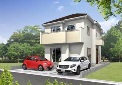 【外観パース】 | 東大和市清水4期 | 完成パース